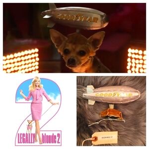 Official Movie Prop! ♥️ LEGALLY BLONDE 2, Bruiser Woods' Goodyear Blimp Hat